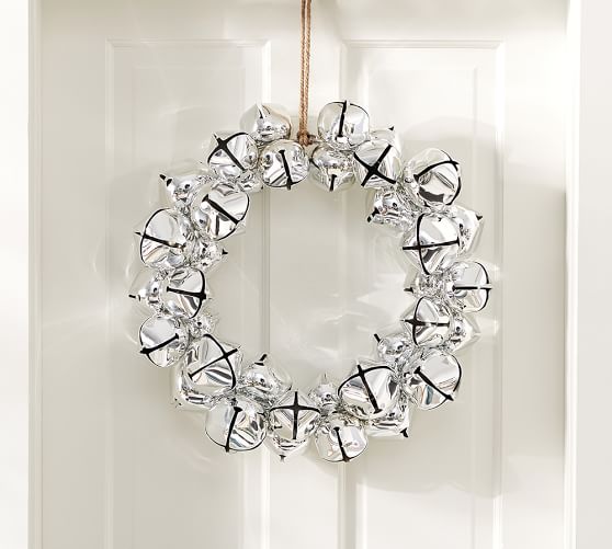 Glass Bell Wreath