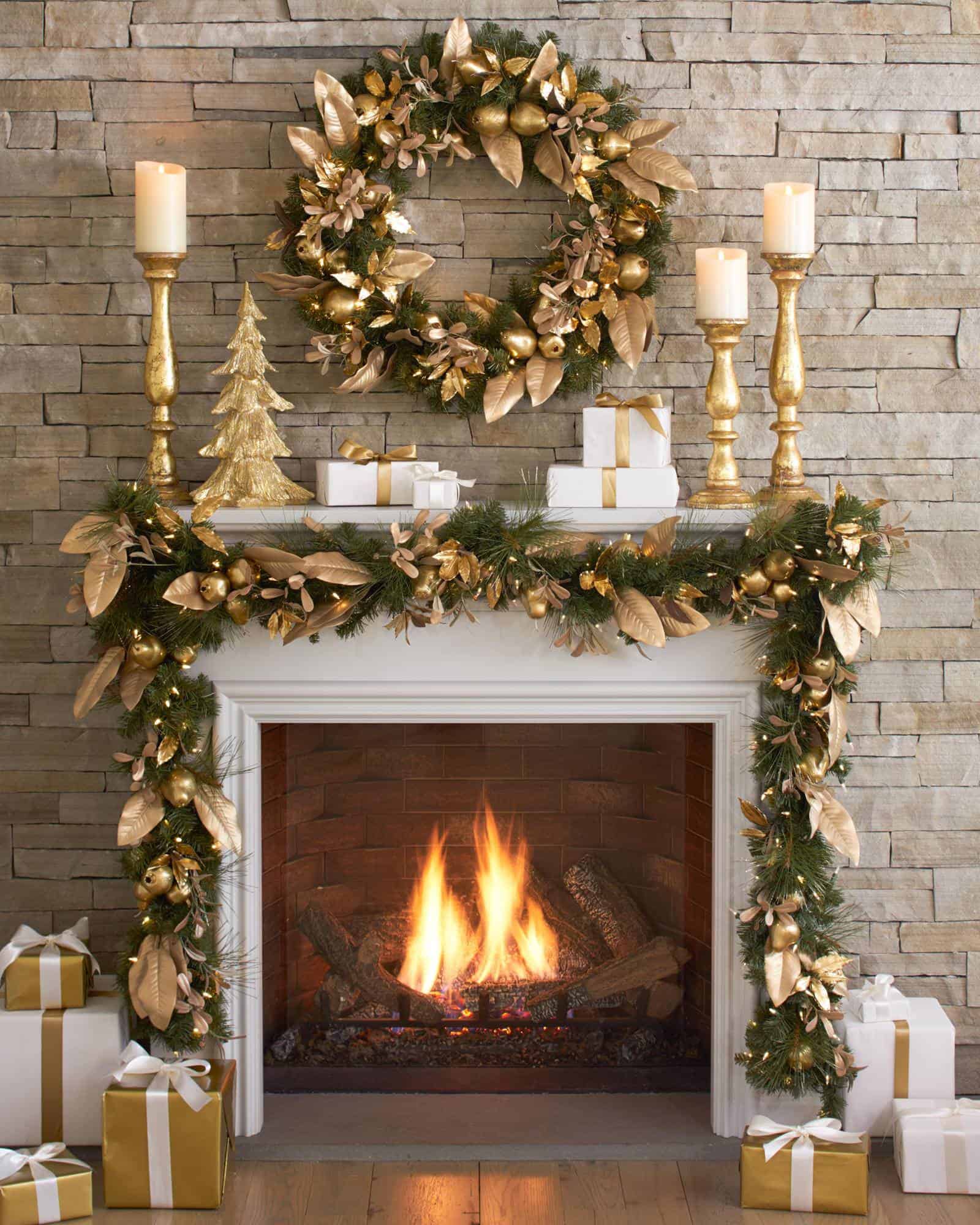 Gold Christmas Accents