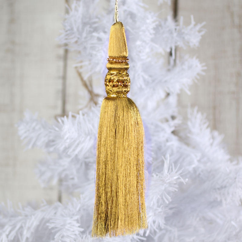 Gold Tassel Ornaments