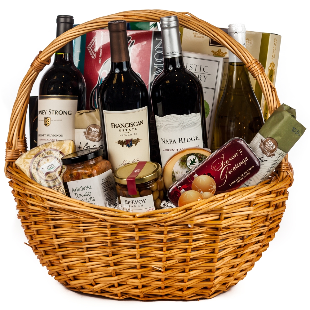 Gourmet Food and Wine Basket