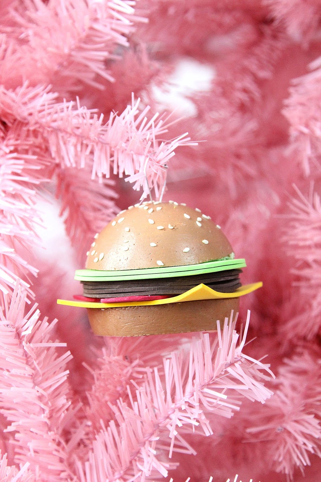 Hamburger Christmas Tree Ideas