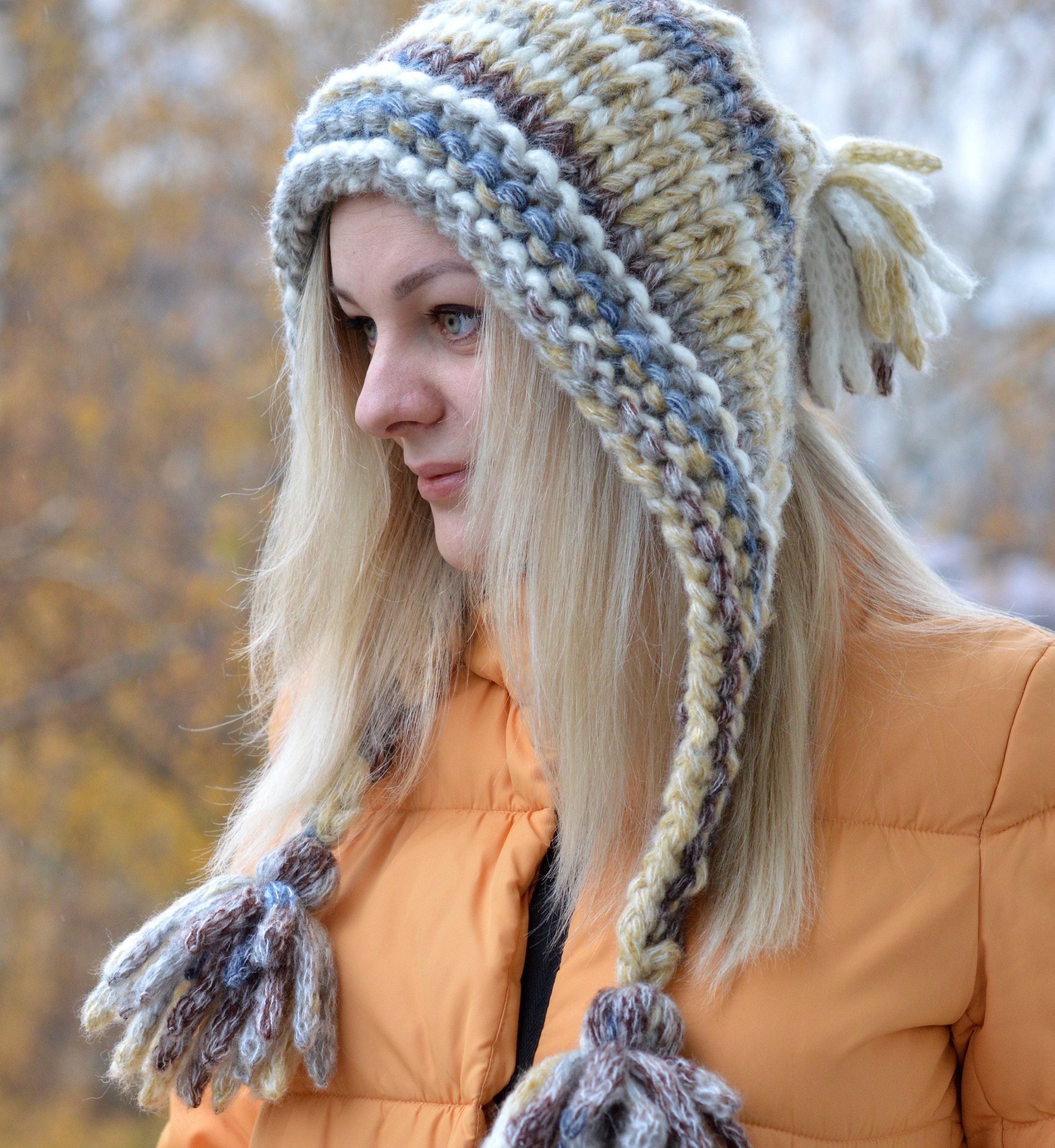 Hand-knit Hat