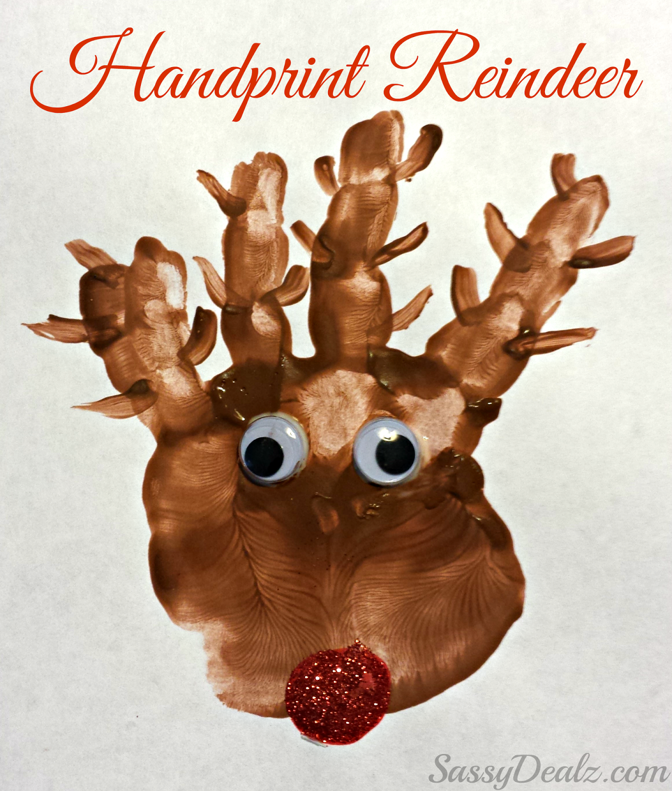 Handprint Reindeer