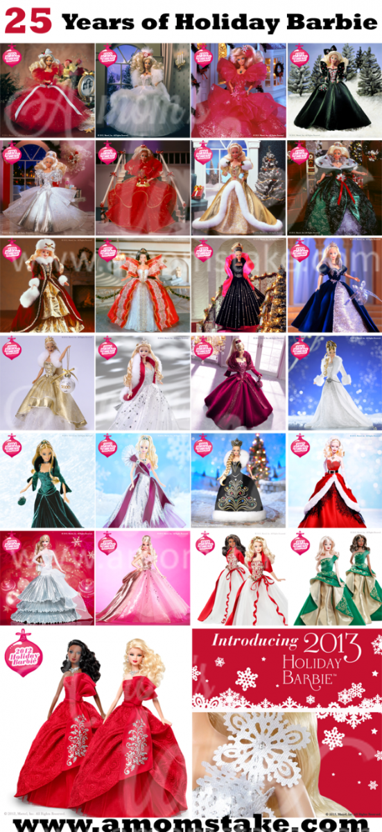 Holiday Barbie Dolls Collection