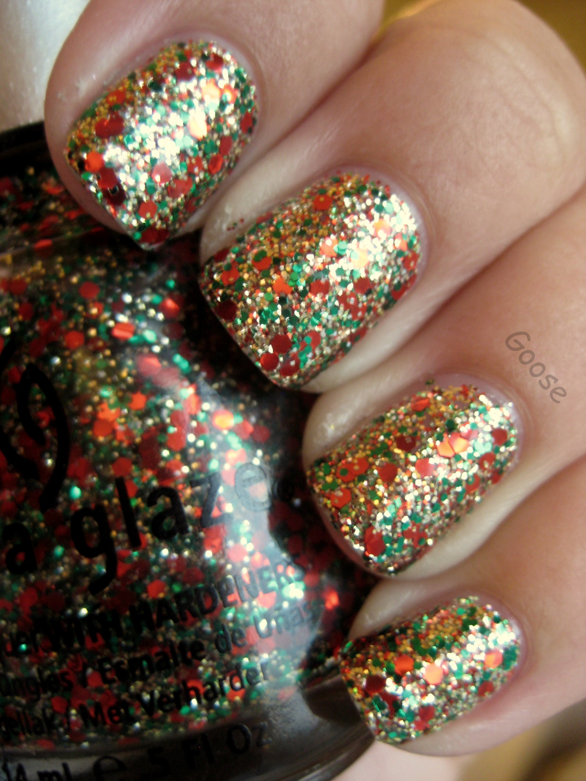 Holiday Glitter Nail Polish