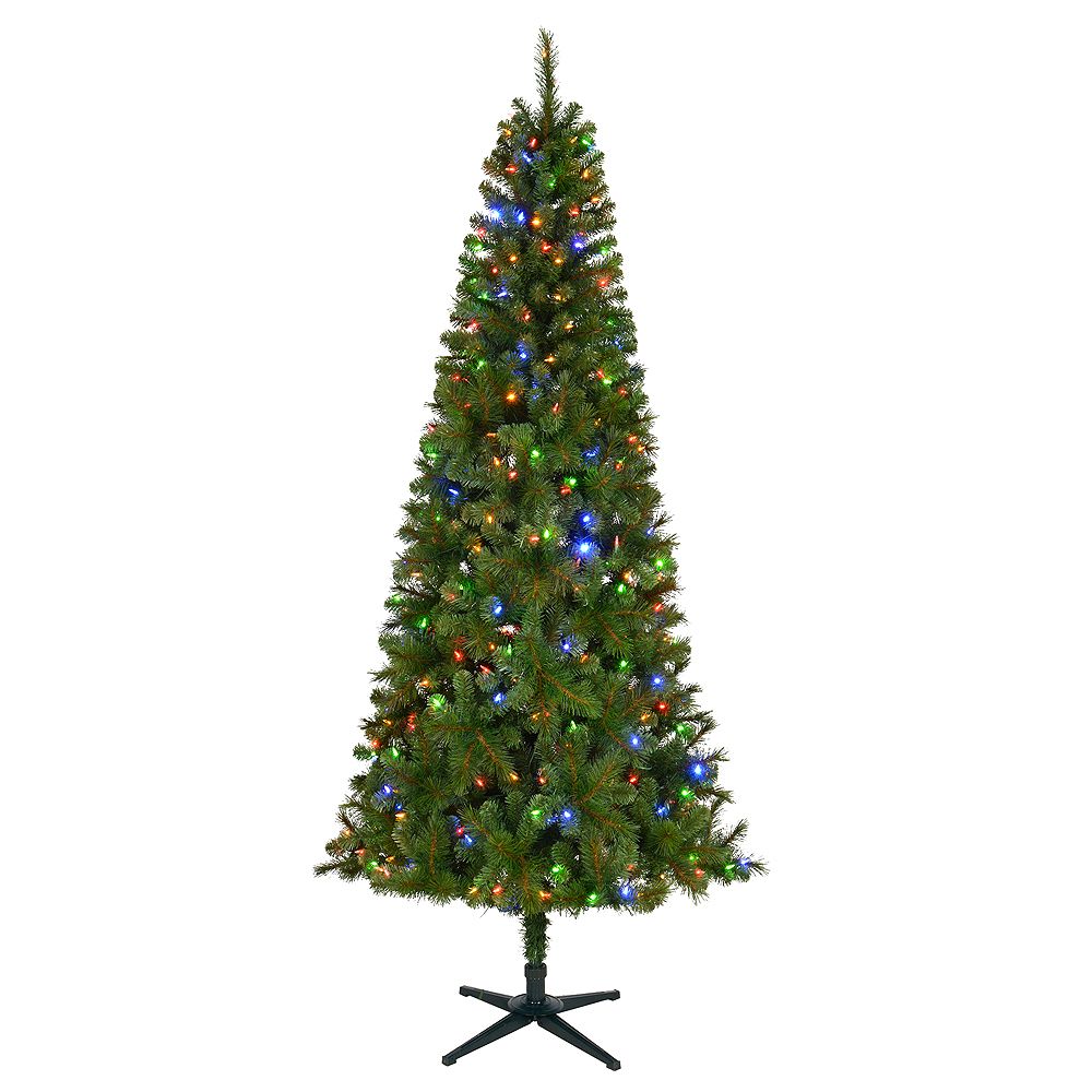 Home Accents Holiday Slim Pre-Lit Christmas Tree