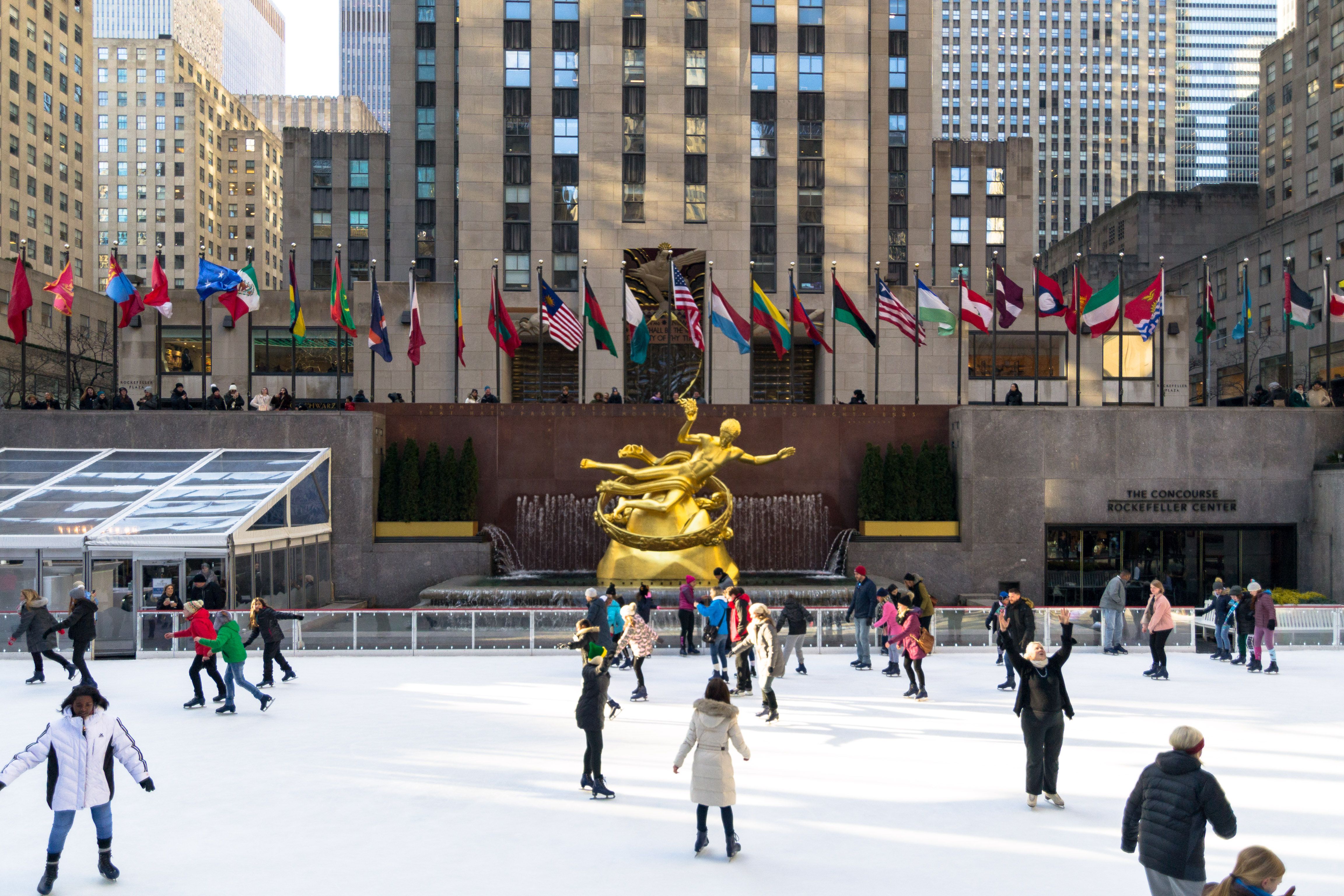 Ice Skating at Rockefeller Center