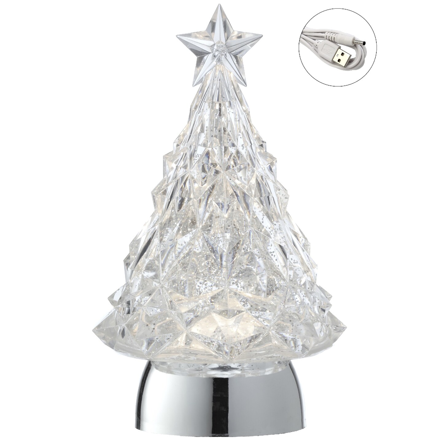 Illuminating Homes With Led Crystal Christmas Trees