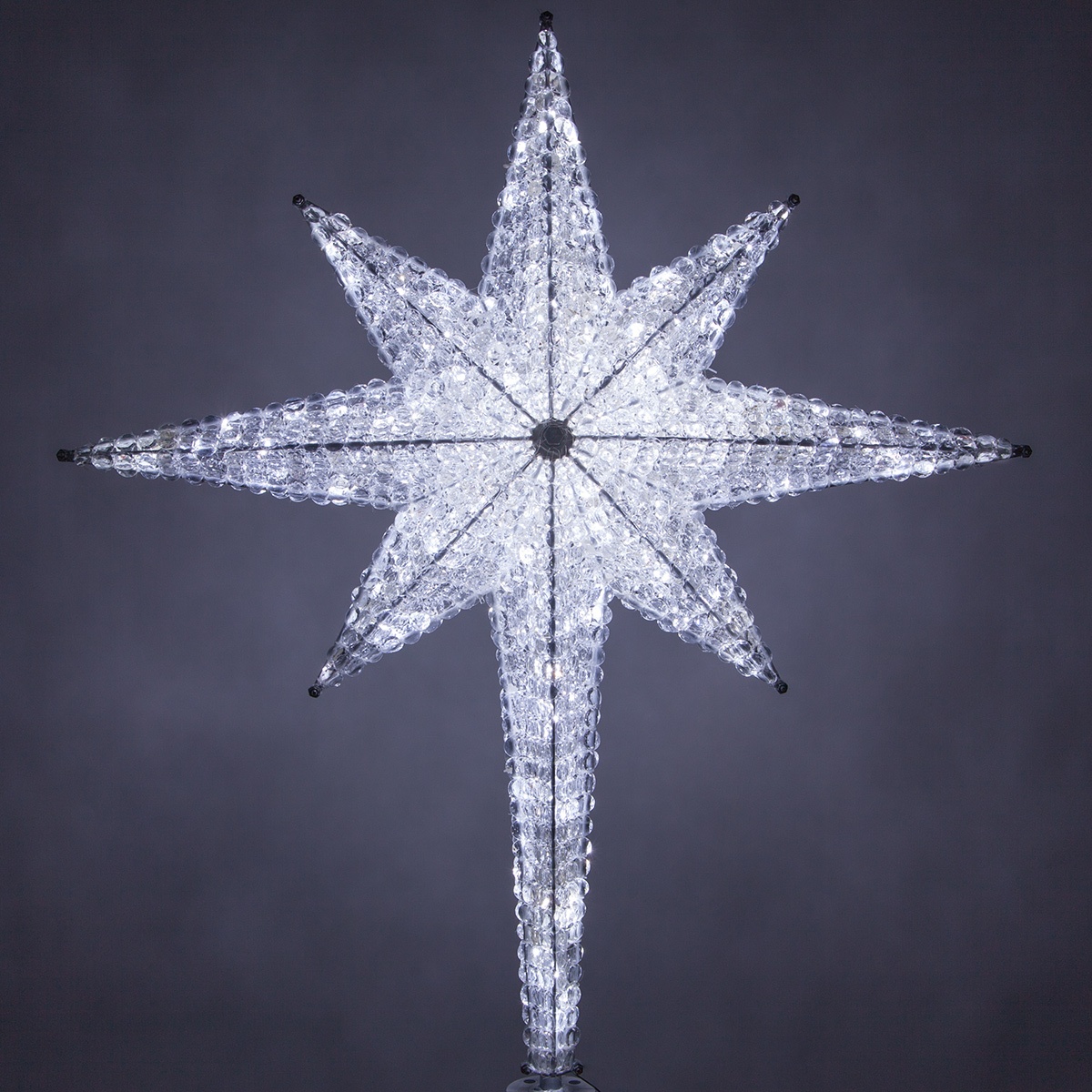 Large White Christmas Tree Star