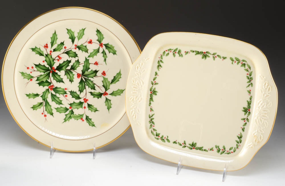 Lenox Christmas Plates Collection