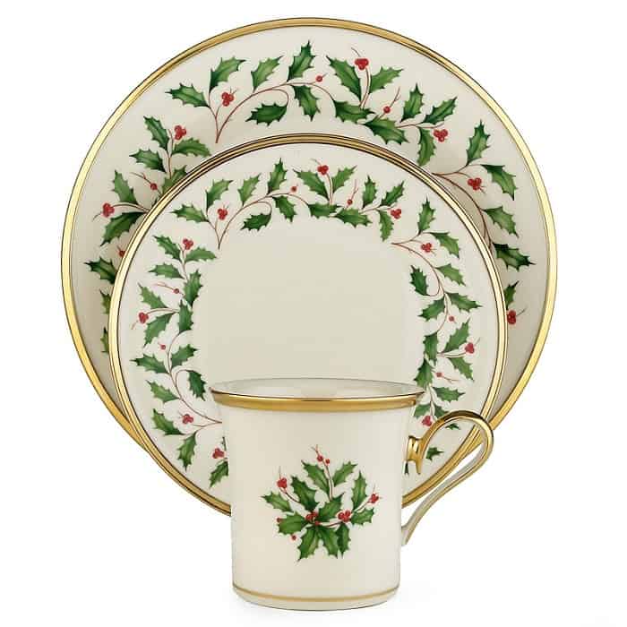 Lenox Holiday Christmas Plate Designs