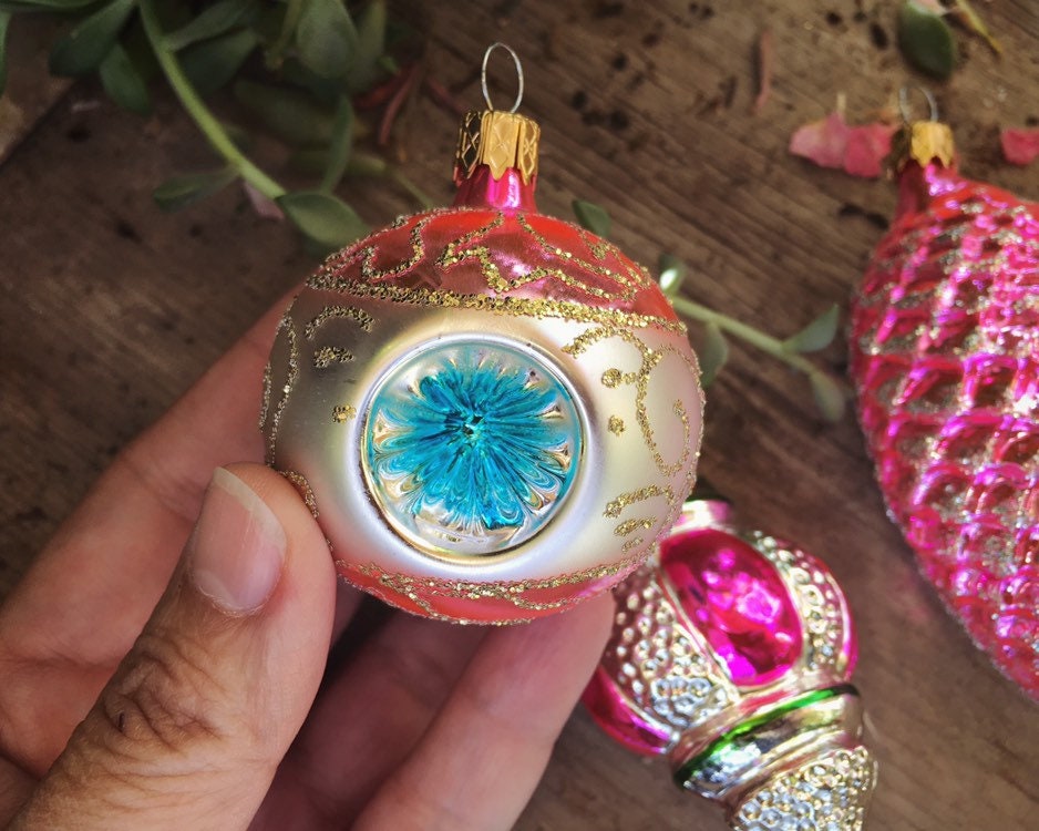 Mercury Glass Christmas Ornaments