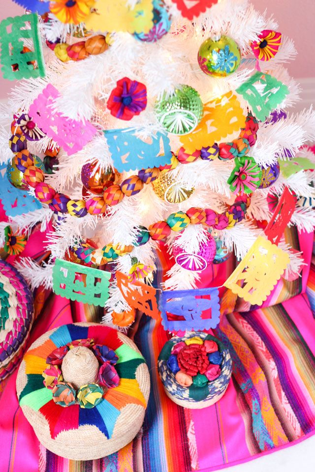 Mexican Fiesta Christmas Tree Decorating Tips