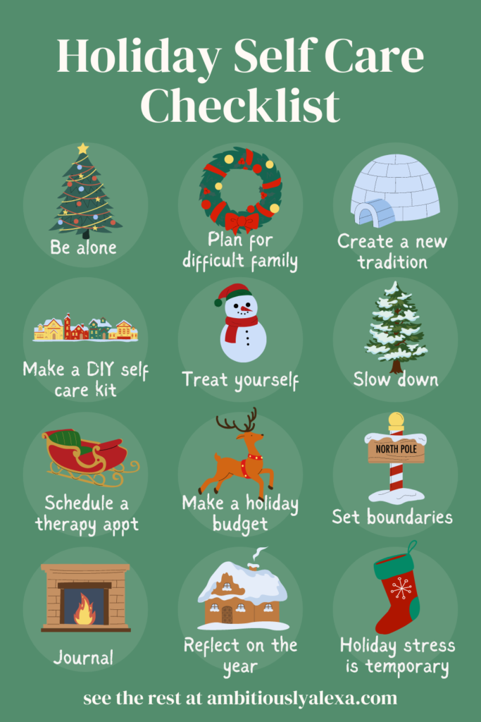 Mindfulness and self-care during Christmas