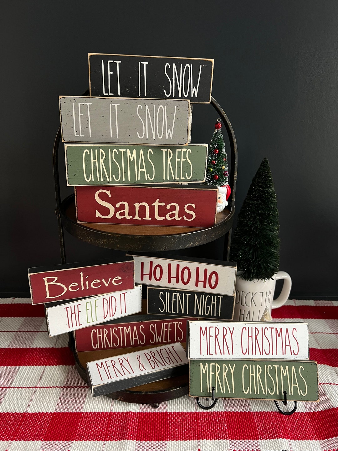 Mini Christmas Signs