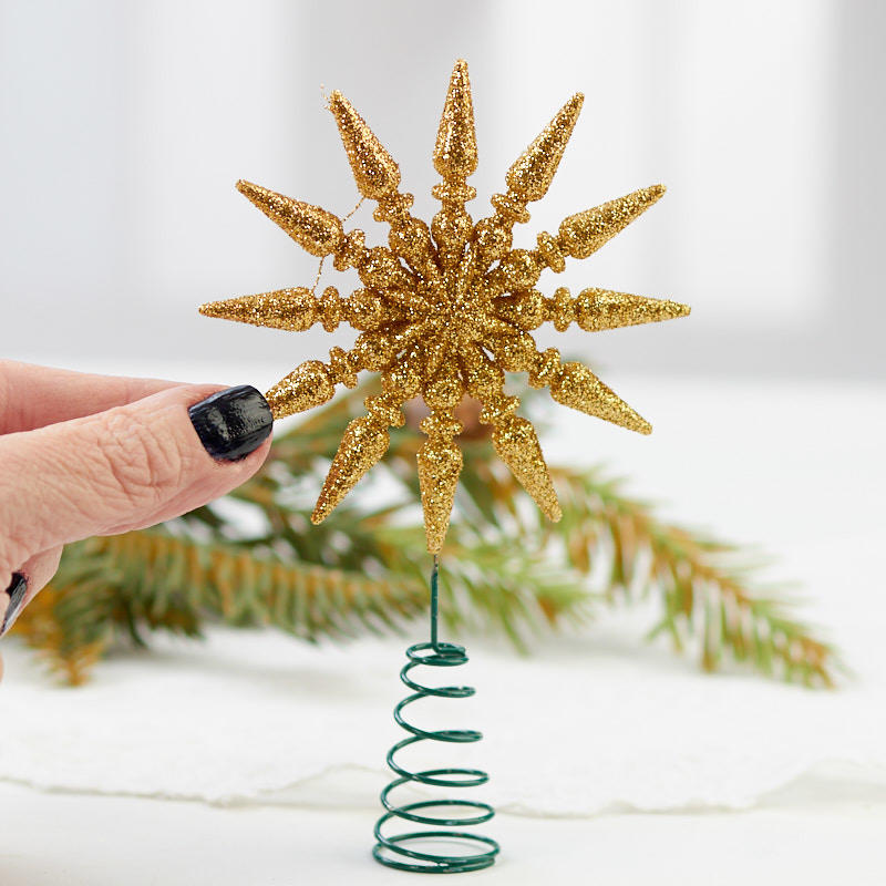 Mini Christmas Tree Toppers for the Win