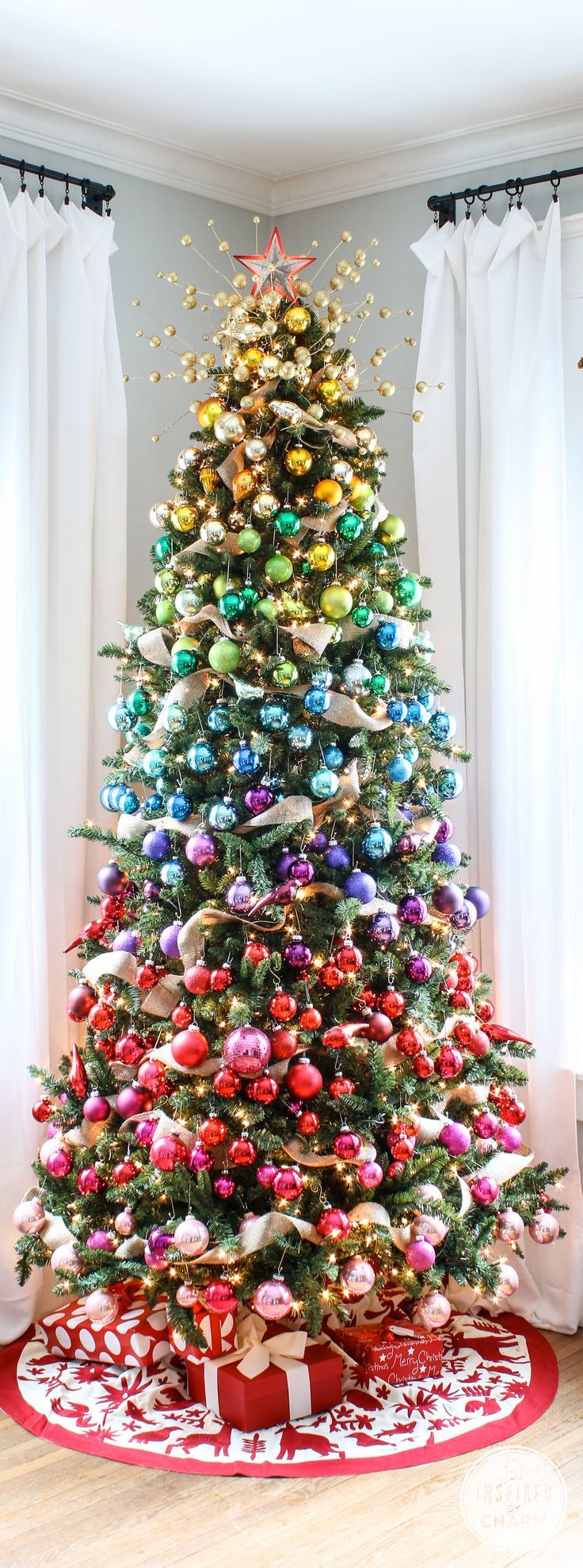 Multicolored Christmas Tree Ideas