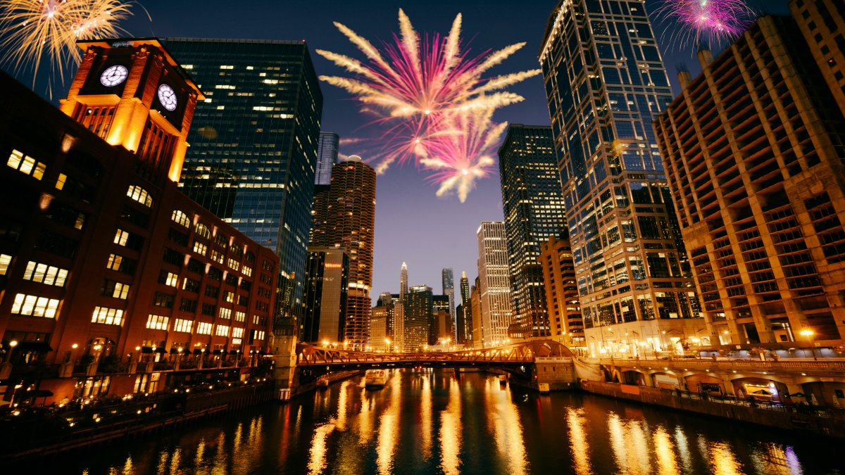 New Year's Eve Fireworks Chicago