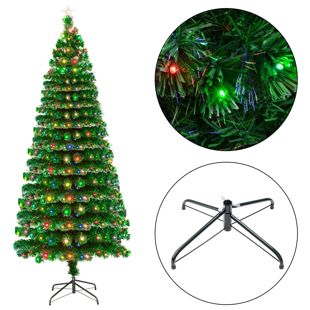 Outdoor Fiberoptic Christmas Tree