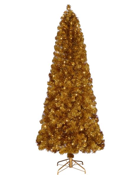 Outdoor Gold Christmas Tree