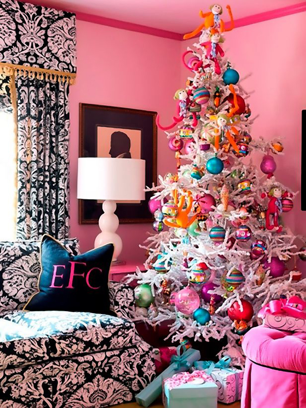 Pink Christmas Tree Inspiration