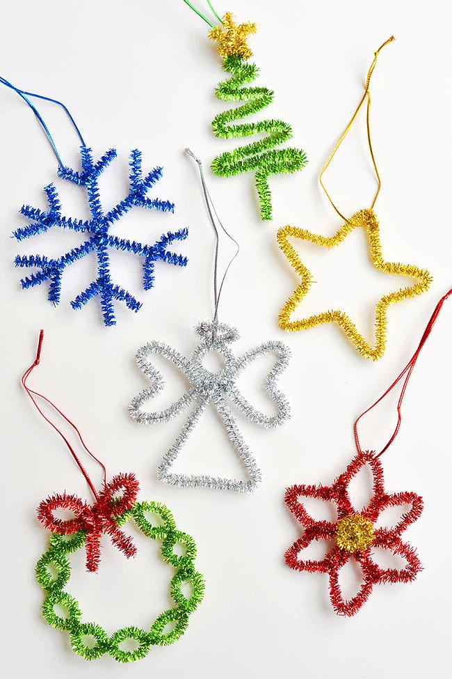 Pipe Cleaner Ornament Ideas