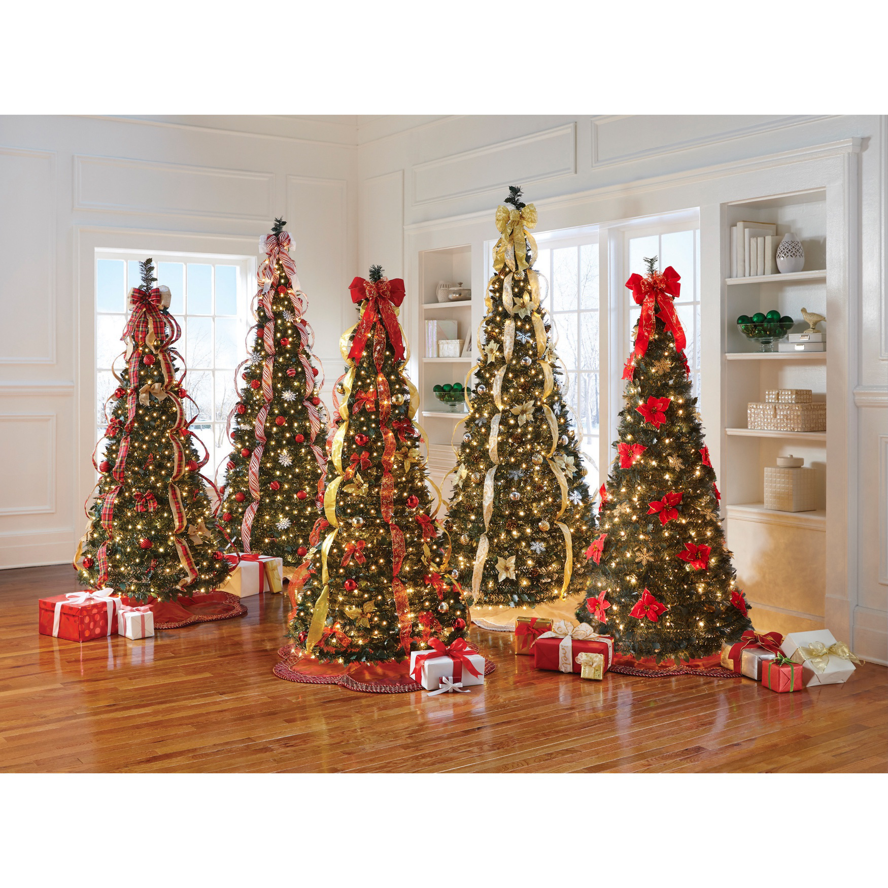 Pre-lit Christmas tree ideas