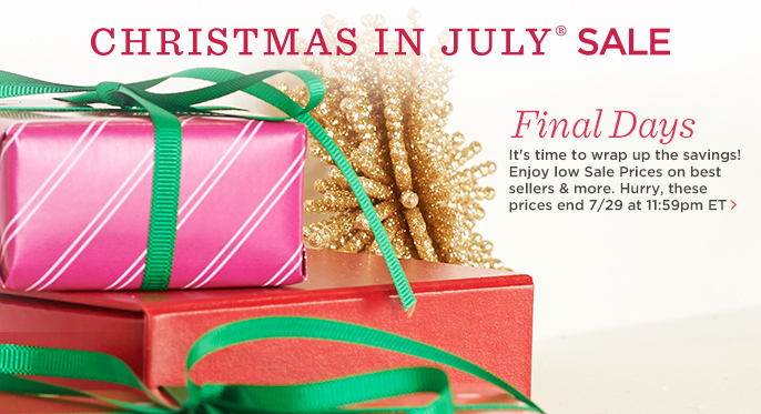 QVC Christmas in July