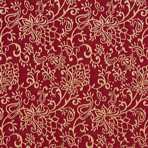 Red, gold, and silver textiles for home decor