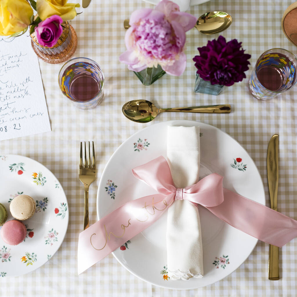 Ribbon Place Settings