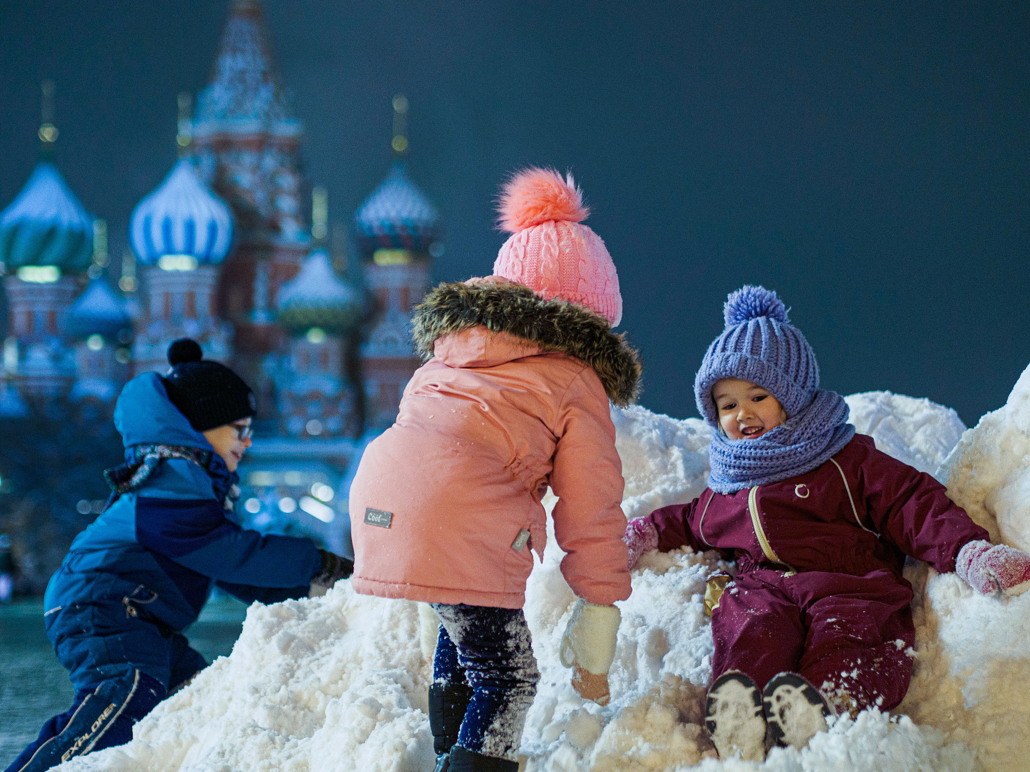 Russian Christmas Children