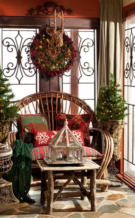 Rustic Christmas decorations