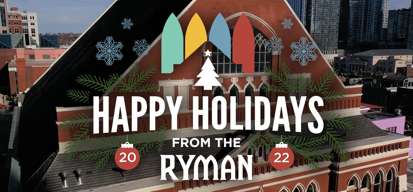 The Ryman Auditorium's Holiday Concerts