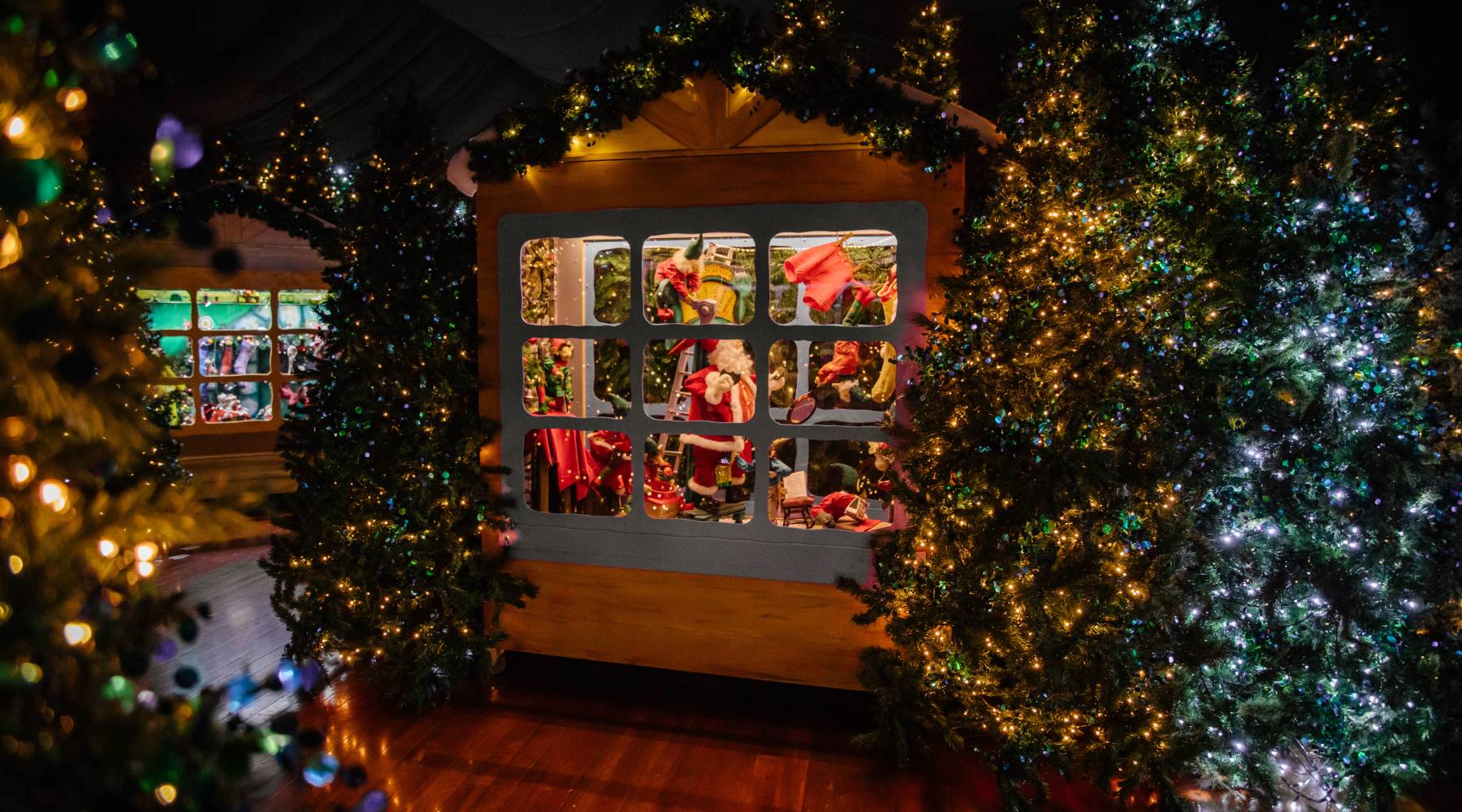 Santa's Grotto at the Auckland Museum