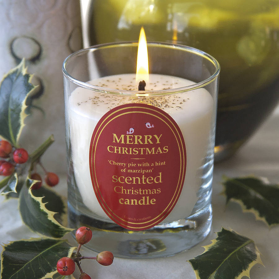 Scented Christmas Candles