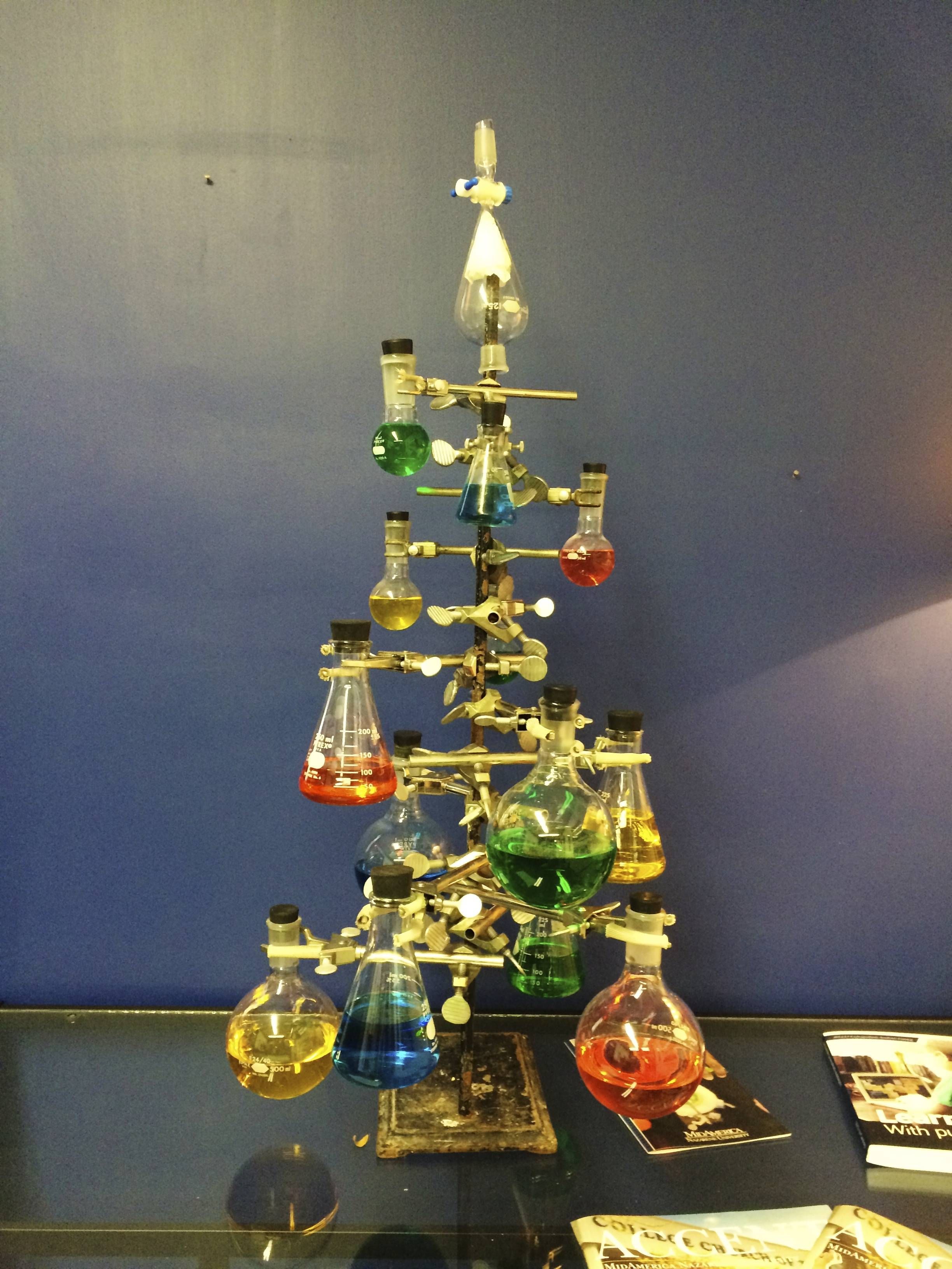 science christmas tree ideas