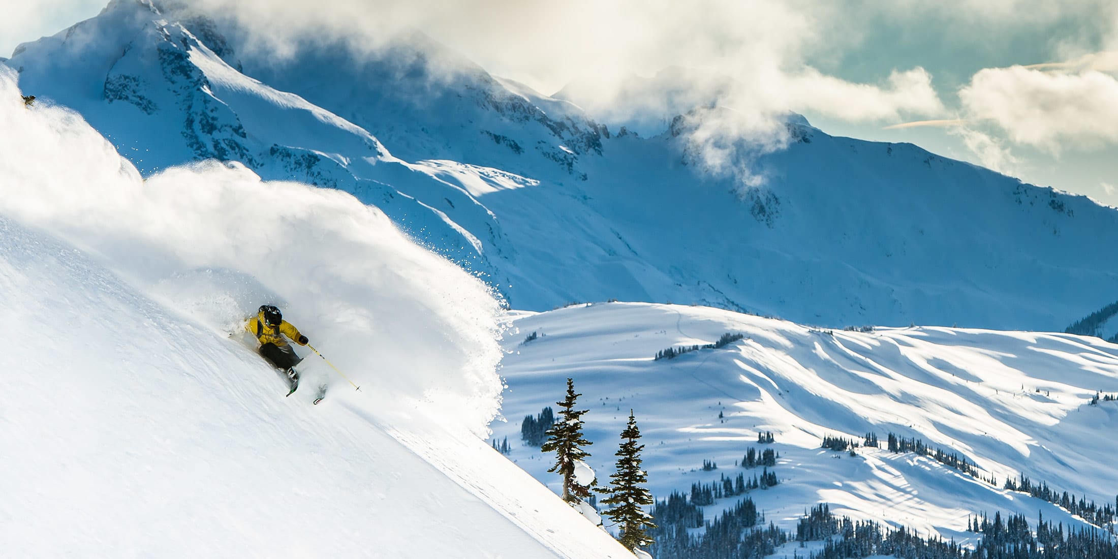 Skiing and snowboarding in Whistler