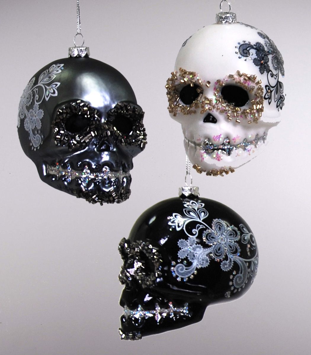 Skull Christmas Ornaments