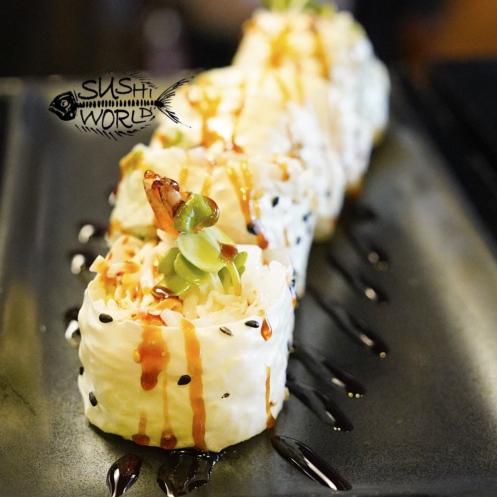 Snowman Sushi Roll