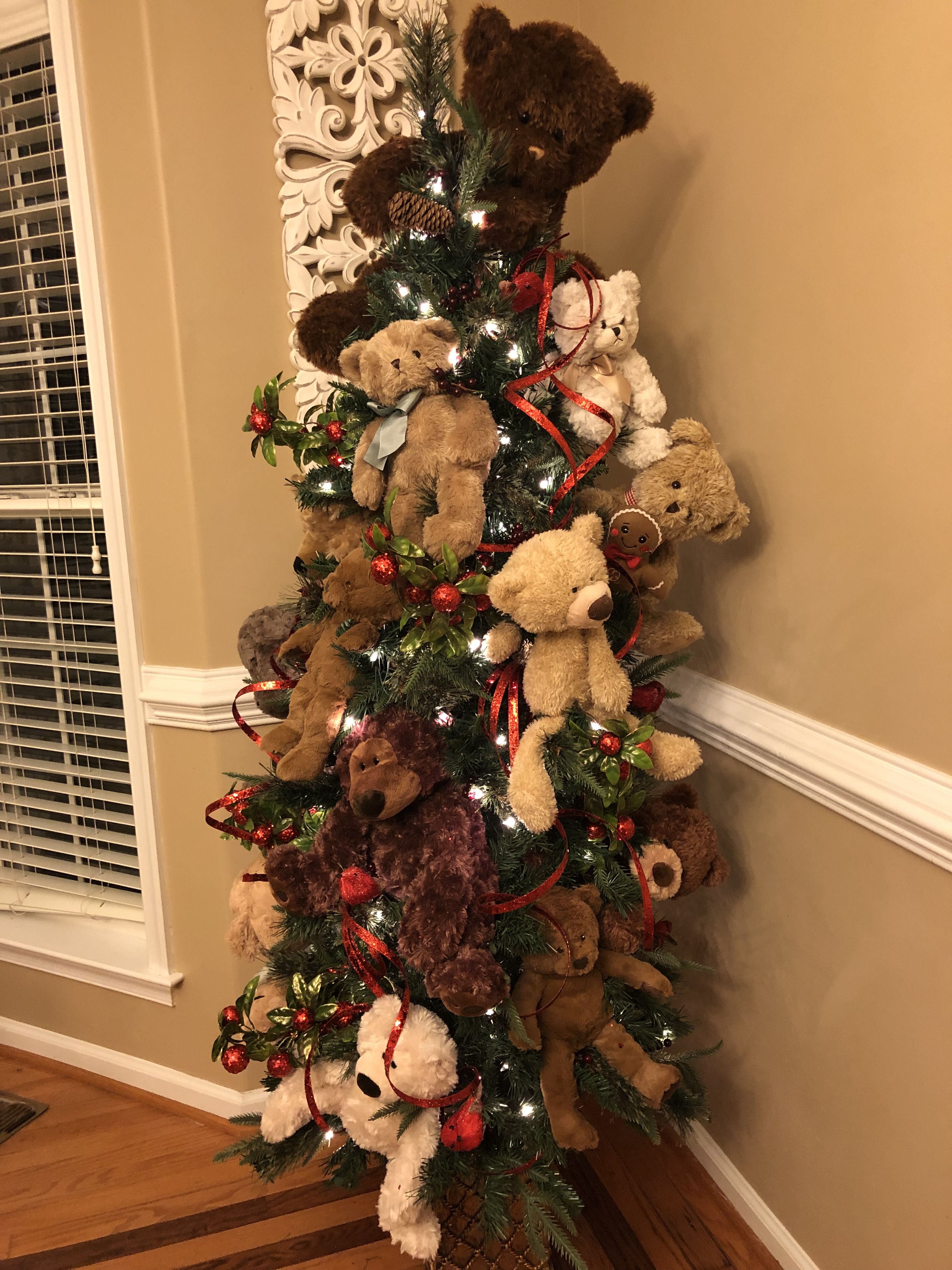 Teddy Bear Christmas Tree