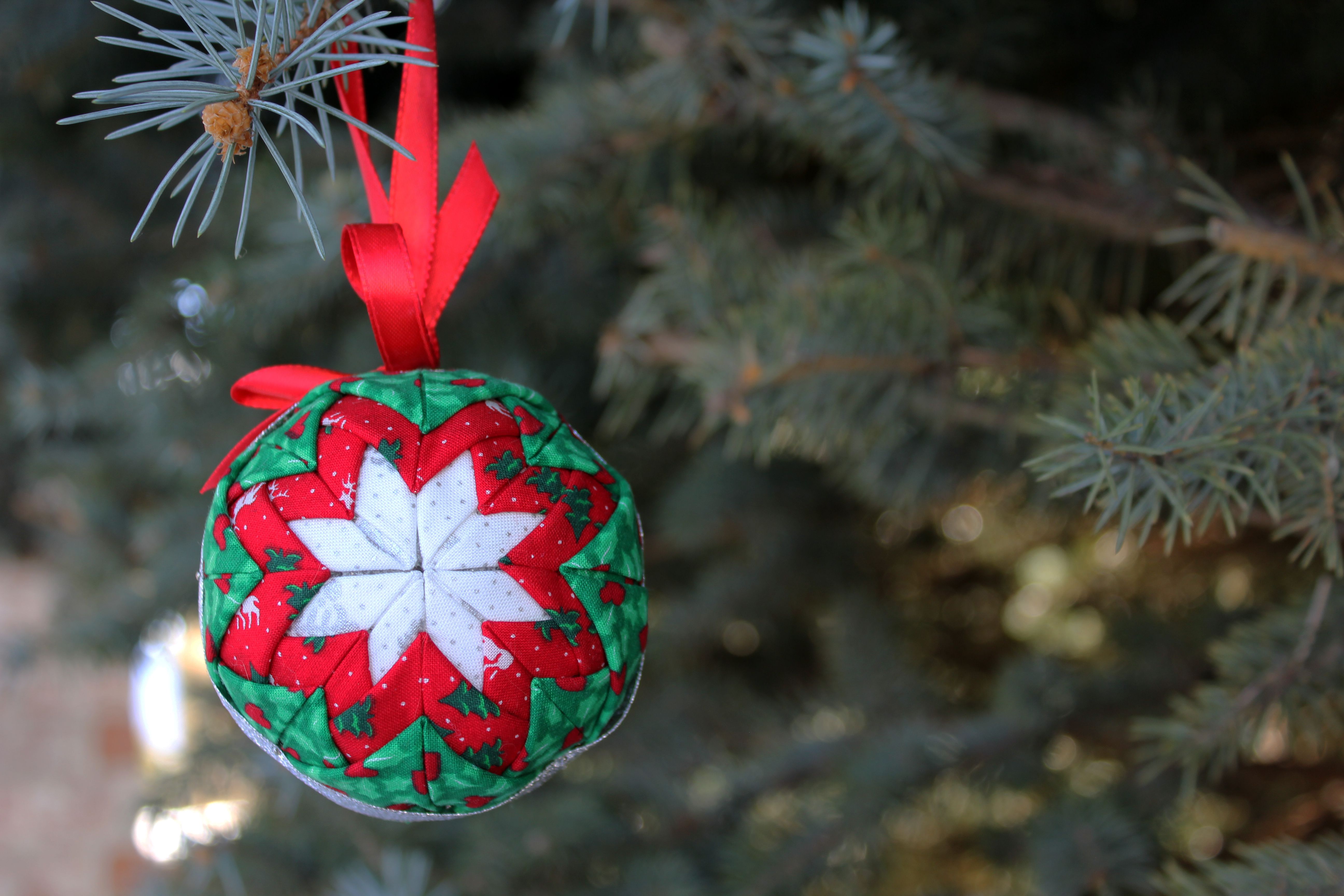 Gorham Silver and Crystal Tree Ornament