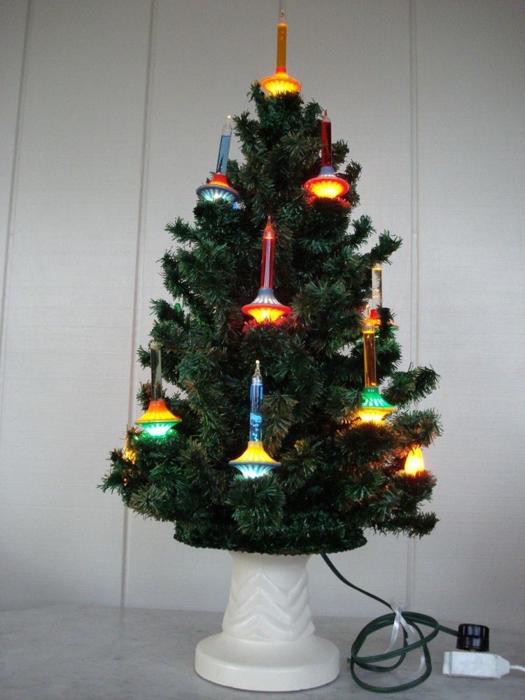 Vintage Bubble Light Christmas Tree