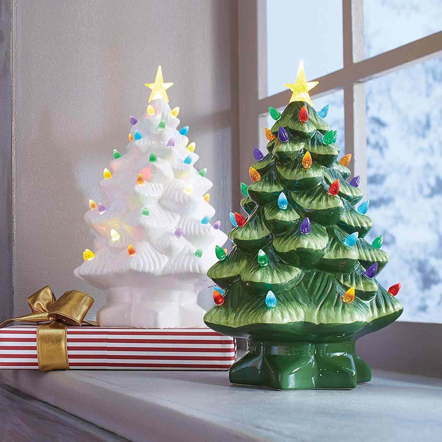 Vintage-Inspired Porcelain Christmas Tree