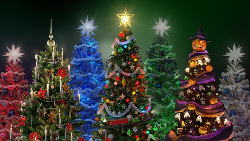 Virtual Christmas Tree