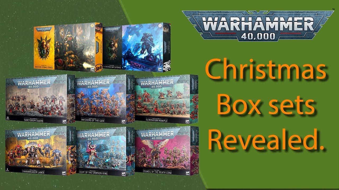 Warhammer Christmas Boxes 2