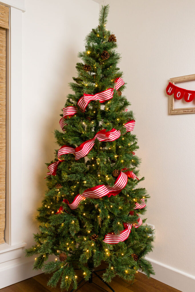 Wrap A Christmas Tree With Ribbons Like A Pro