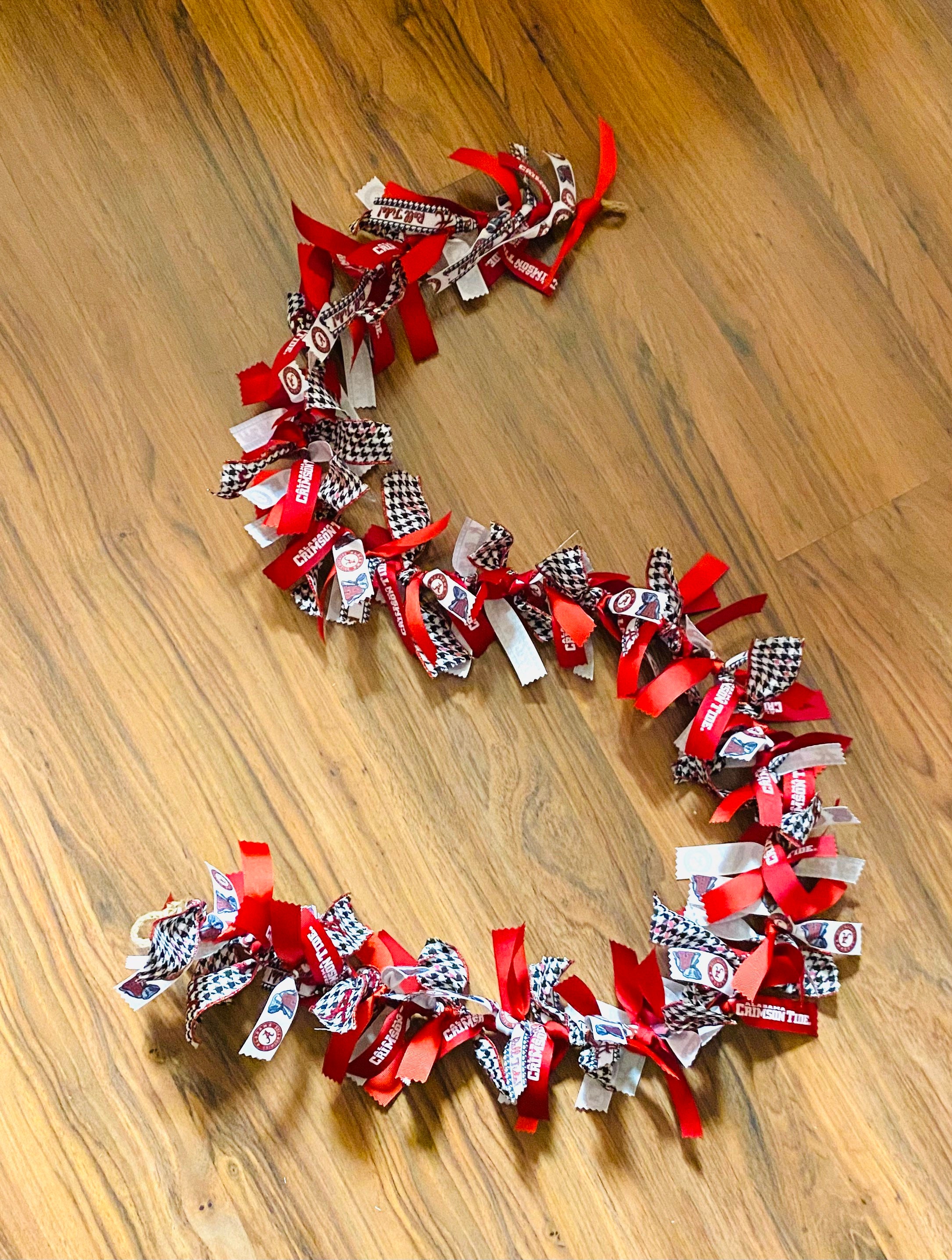 Alabama Crimson Tide Christmas Garland