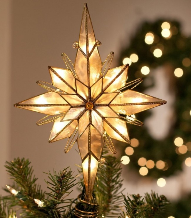 Bethlehem Star Tree Topper Ideas