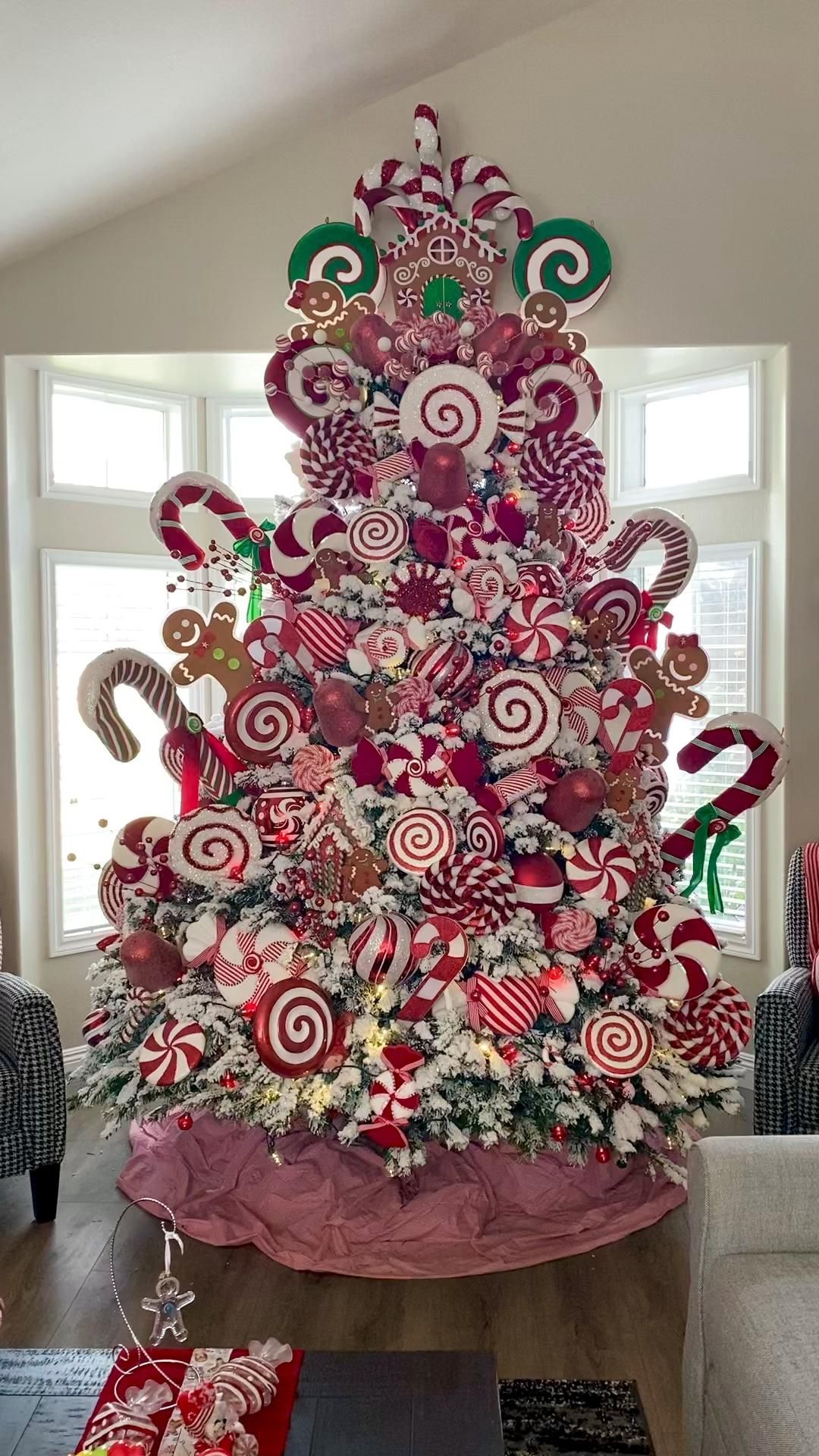 Candy-Themed Christmas Tree Inspiration