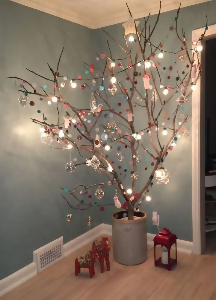 Christmas Tree Branch Decor